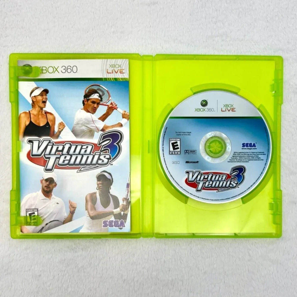 XBOX 360 Virtual Tennis 3 2006 Sega